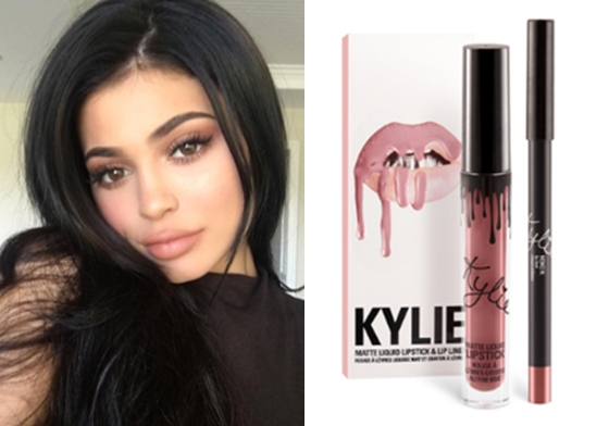 新一代秒殺系唇彩！凱莉珍娜品牌的「裸色唇」成為最新流行 唇彩、唇妝、唇膏、液態唇膏、唇筆