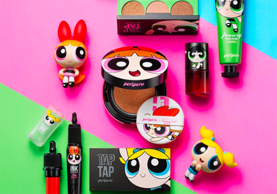 感謝飛天小女警和Peripera努力！聯名美妝讓市民們從臉到手都美麗 Peripera、飛天小女警、花花、泡泡、毛毛