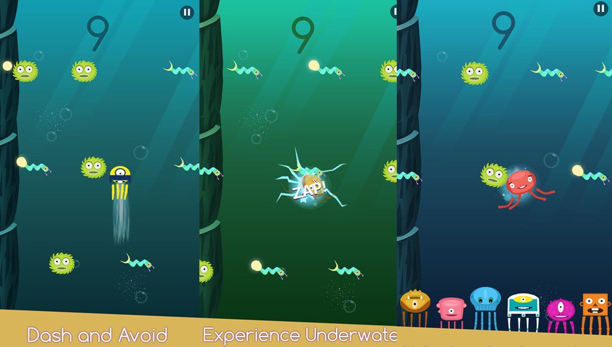 12/08限時免費App特輯：跟著海底生物一步步往上游！ 限免、免費、特價、iPhone、App