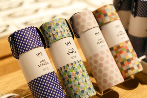 [新聞稿]連眼鏡都要走文青風！mt×JINS聯名快閃店登場 mt、JINS、紙膠帶、眼鏡、日本