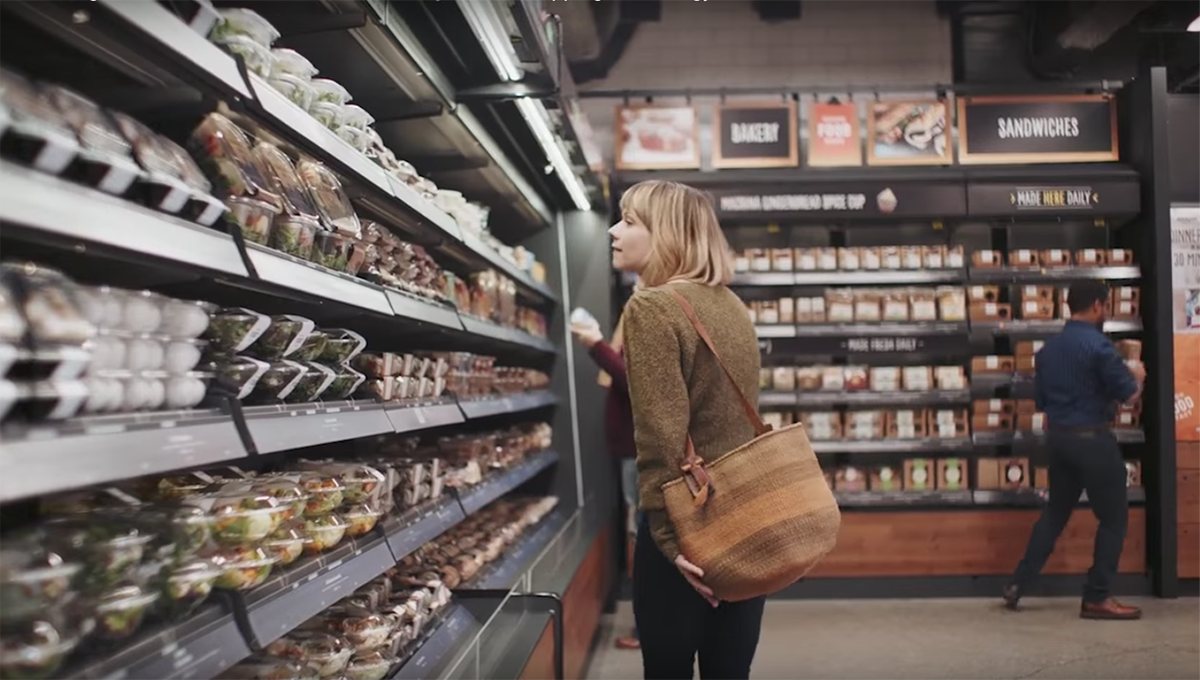 買東西不用結帳？Amazon開超市讓人「拿了就走」 Amazon、跨足實體、拿了就走、 Amazon Go、超市