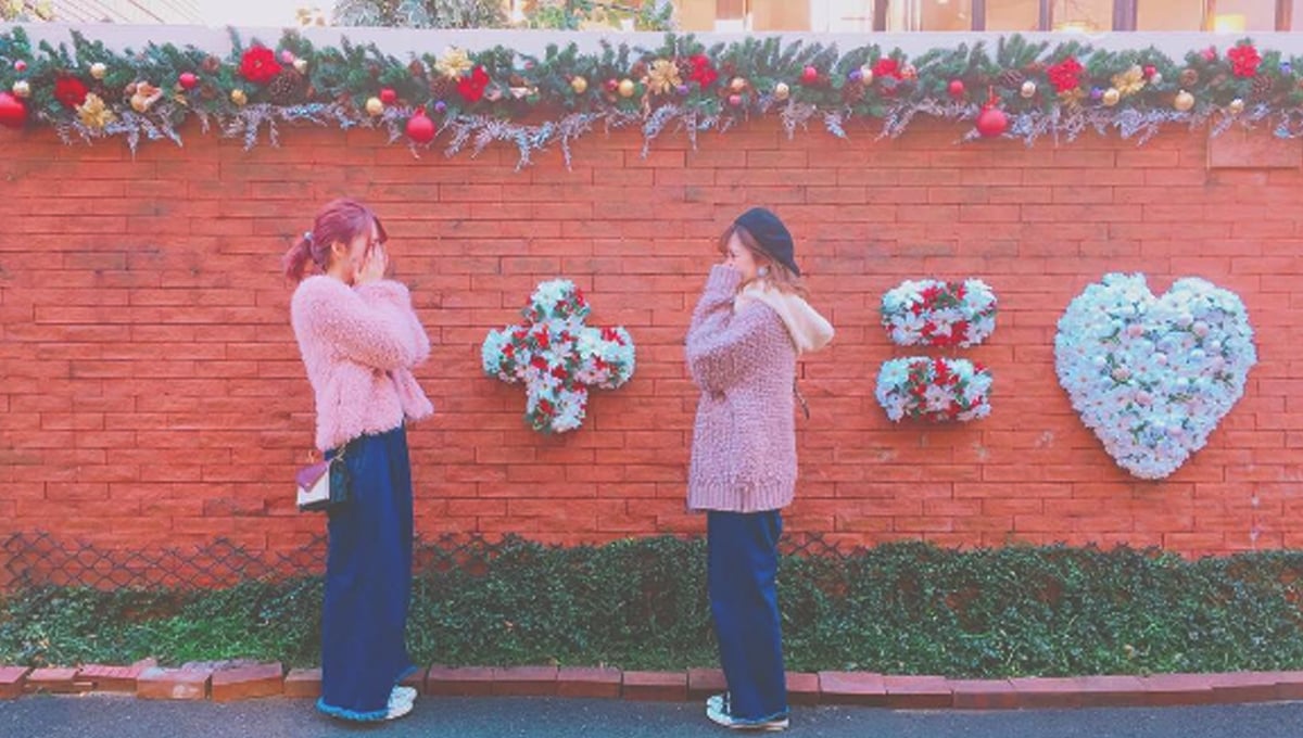 「 」＋「 」=❤ 原宿大人氣的可愛聖誕外拍牆揪底家 愛玩妞、日本、原宿、セントヴァレンタイン教会、外拍
