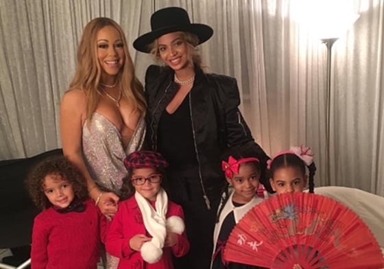 妞快報：「筆電門」後重修舊好？瑪麗亞凱莉上傳和碧昂絲合照標籤「love」 妞快報、瑪麗亞凱莉、花蝴蝶、碧昂絲、Crazy in Love