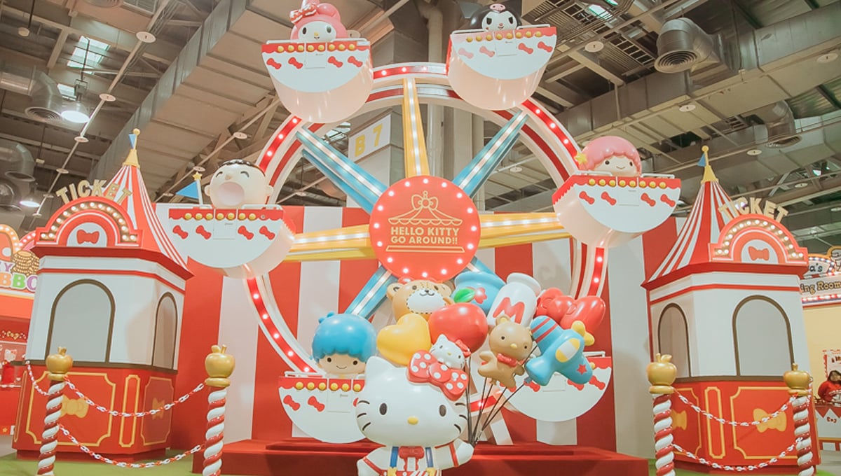 把整座三麗鷗遊樂園搬來台灣！「Hello Kitty Go Around!!歡樂嘉年華」童趣開展 Little Twin Stars、庫洛米、大寶、三麗鷗、遊樂園