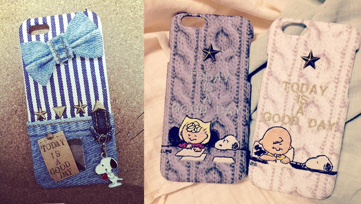 冬天就是要穿上暖暖的毛衣啊！超Q史努比布料手機殼特輯 史努比、布料、毛衣、溫暖、冬天