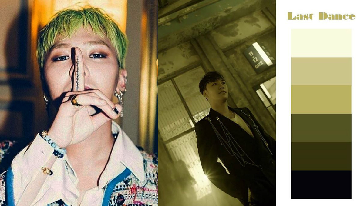 PANTONE草綠色算什麼！BIGBANG五種漸層色票讓VIP自己選 bigbang_fiveage、PANTONE、草綠色、BIGBANG、VIP