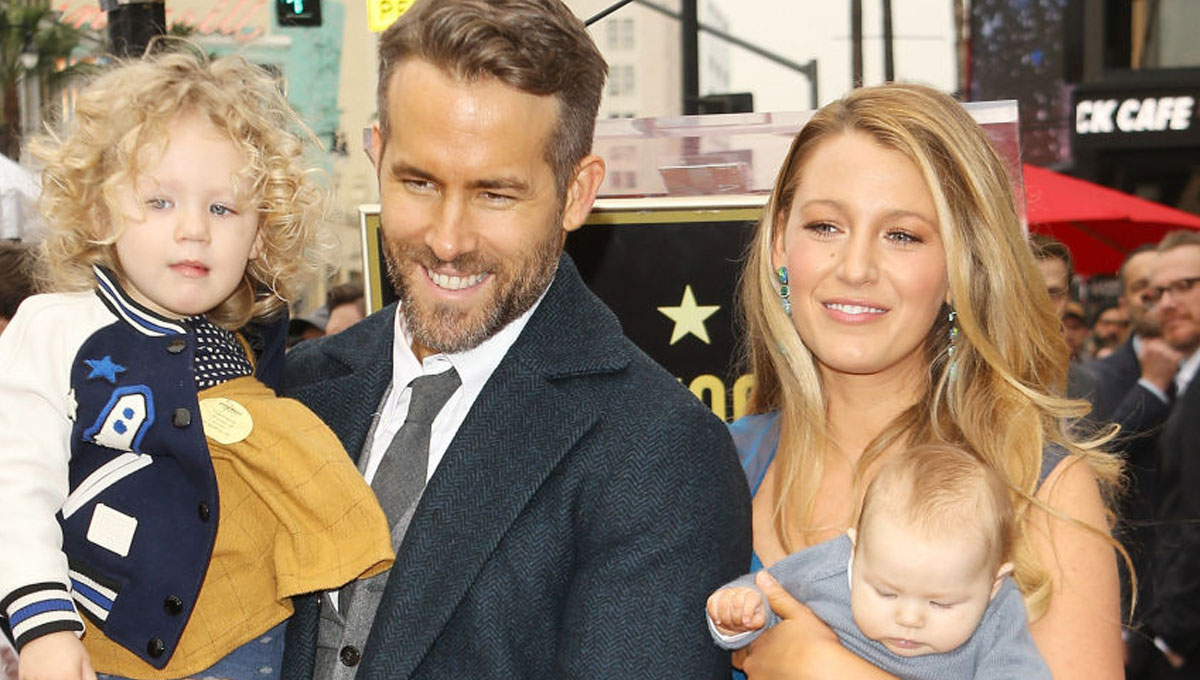 妞快報：愛的結晶初登場！萊恩雷諾斯夫婦帶著兩愛女首度亮相 妞快報、萊恩雷諾斯、Ryan Reynolds、女兒、布蕾克萊芙莉、Blake Lively、首度曝光、星光大道、蓋手印、可愛