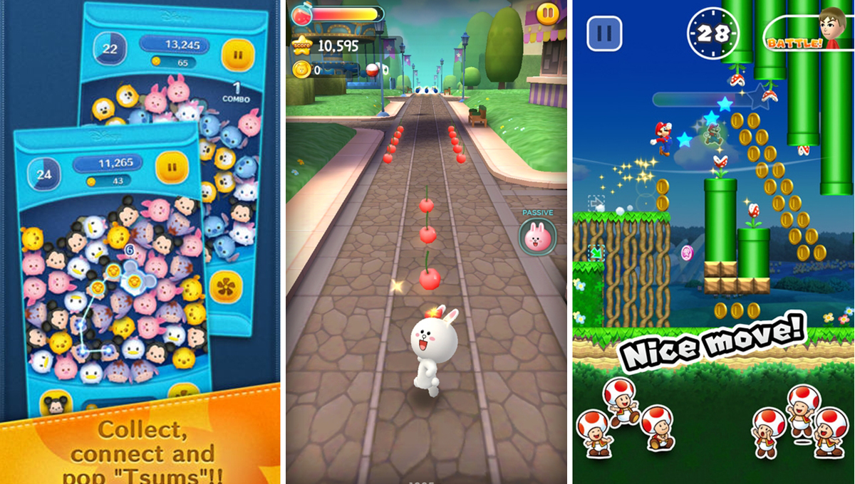 玩到廢寢忘食依然不放棄！妞新聞精選2016年度十大最殺時間遊戲你都玩過了嗎？ POKEMON GO、TsumTsum、蘭空、神魔之塔、Super Mario Run