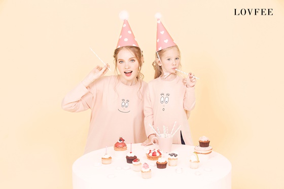 [新聞稿]粉紅風暴繼續燒！LOVFEE搶先與韓妞最愛「泡泡先生」聯名 LOVFEE、泡泡先生、法國、粉紅、親子裝、少女心