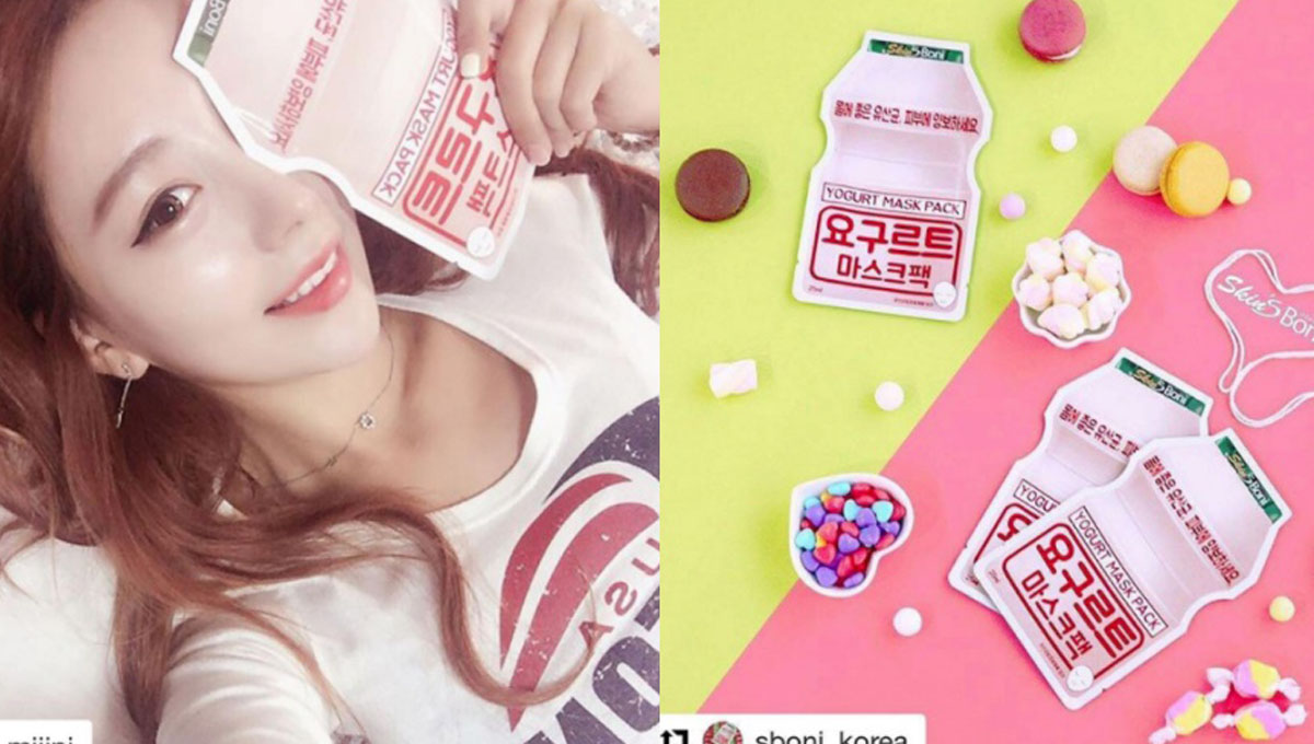光有軟糖吃還不夠！「養樂多面膜」讓肌膚也能多多喝到飽 養樂多、面膜、乳酸菌、養樂多軟糖、韓國