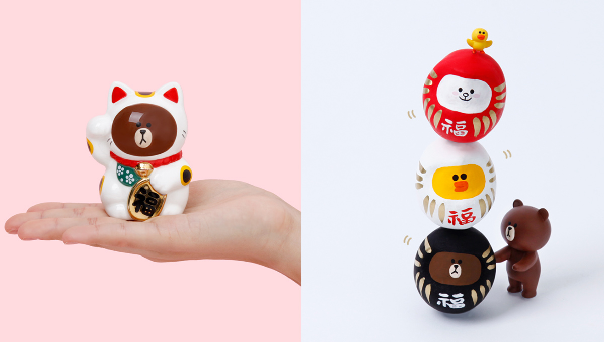 熊大、兔兔拜年囉！招來滿滿好運的LINE FRIENDS新春限定系列 LINE FRIENDS、熊大、兔兔、招福、招財