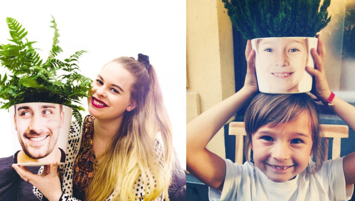 敢在老媽頭上動土？「人臉盆栽」讓家中擺飾變有趣了 居家、擺飾、盆栽、趣味、新鮮、人臉、MyFacepot、相框、客製化、DIY、送禮、多功能