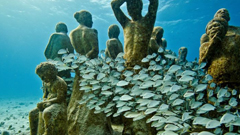 小美人魚私人收藏？水下呼吸限定的海底雕像展 藝術、雕刻、雕像、Jason deCaires Tayl、Underwater Sculpture、海底雕像、藝術