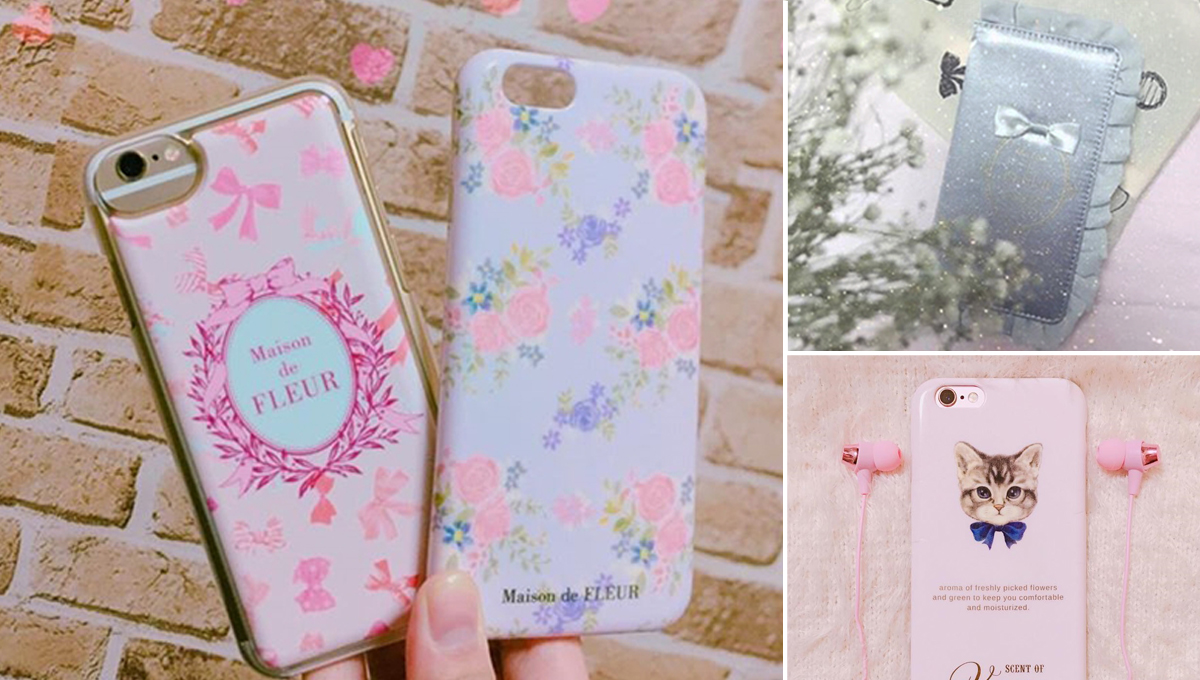 高貴不貴的夢幻質感！Maison de FLEUR手機殼特輯 