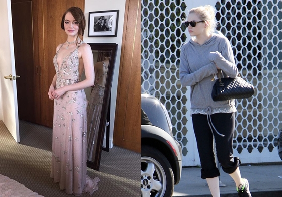 「走路」就能像艾瑪史東一樣瘦？影后的美體養成術大公開 艾瑪史東、Emma Stone、金球獎、Golden Globe Awards、攀岩