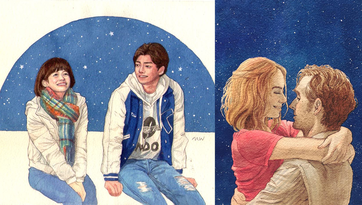 這款「拉拉鍊」太浪漫我不敢看！台灣男孩的手繪風電影fan art 拉拉鍊、樂來越愛你、金牌特務、派特的幸福劇本、戀夏500日