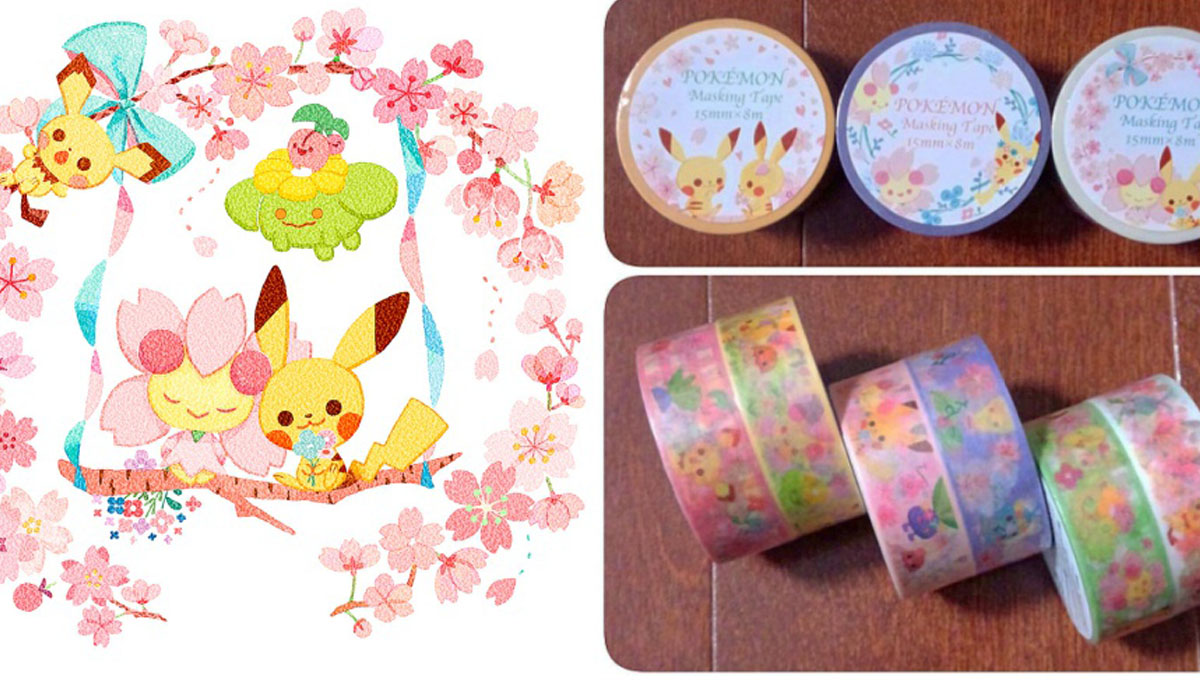 寶可夢們也換上櫻花新裝！日本新春限定商品粉嫩登場 寶可夢、日本、Pokemon、櫻花、限定