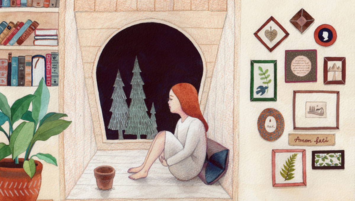 每個女人心裡都有個小女孩 你不懂也沒關係 女人、女孩、女子、心靈、童心、插畫