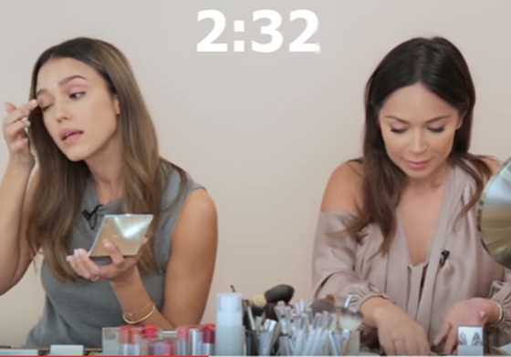 懶女孩的救星來啦！潔西卡艾芭教妳5分鐘就能完妝的8個小撇步 上妝、5分鐘上妝、潔西卡艾芭、化妝、素顏