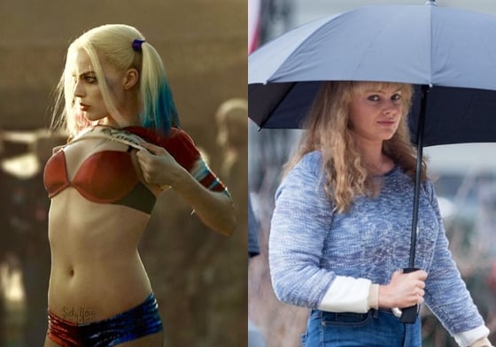 不用揉眼你沒看錯！性感「小丑女」瑪格羅比為戲增肥完全變個人... 小丑女、瑪格羅比、Margot Robbie、自殺突擊隊、Suicide Squad