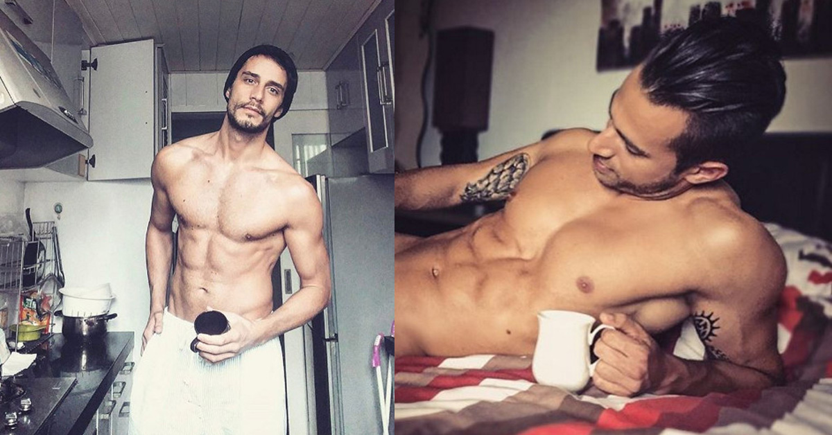 Coffee Tea or Me？這IG裡的男人怎麼連喝個咖啡都那麼性感 IG、帥哥、猛男、咖啡、性感