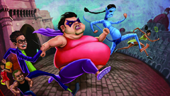 印度式幽默 Nithin Kumblekar的寫實插畫 藝術、繪畫、幽默、寫實、插畫Nithin Kumblekar