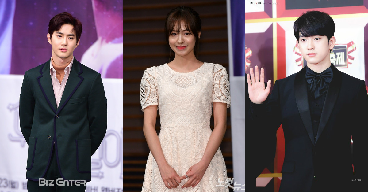 接連和EXO與GOT7合作！專門收服演技偶像的新人女演員智友 EXO、Suho、GOT7、珍榮、宇宙之星