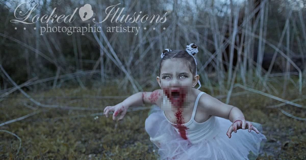 《殭屍小屁孩》真實上演？攝影師打破潛規則讓孩子們變成小小殭屍啦 殭屍、小孩、電影潛規則、攝影、Brittany Bentine