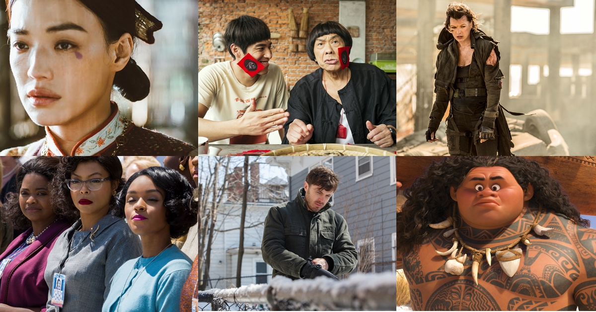 1/25新片快報：農曆春節賀歲強檔一部比一部吸睛 新片快報、健忘村、大釣哥、惡靈古堡：最終章、關鍵少數