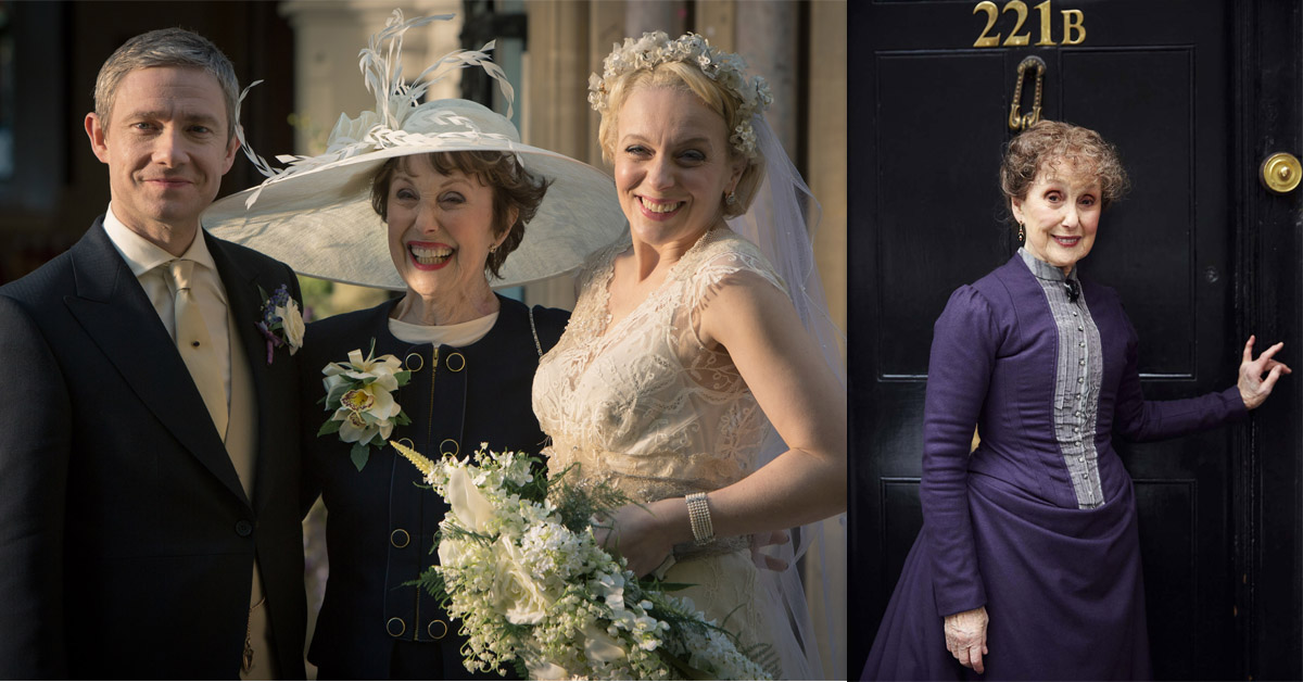 如果我有這種房東就好了！看完《新世紀福爾摩斯》真的好喜歡哈德森太太 新世紀福爾摩斯、貝克街221號、房東太太、MrsHudson、哈德森太太