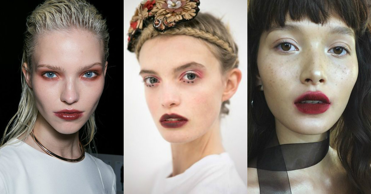 咬唇妝再進化煙燻粉霧唇！2017年口紅請別再塗好塗滿啦 咬唇妝、煙燻粉霧唇、模糊、法式、浪漫