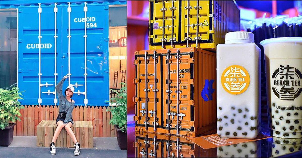 不只要喝得好還要拍得美～台中人都推推的3家外拍貨櫃飲料店！ 台中、外拍、貨櫃、飲料、手搖杯