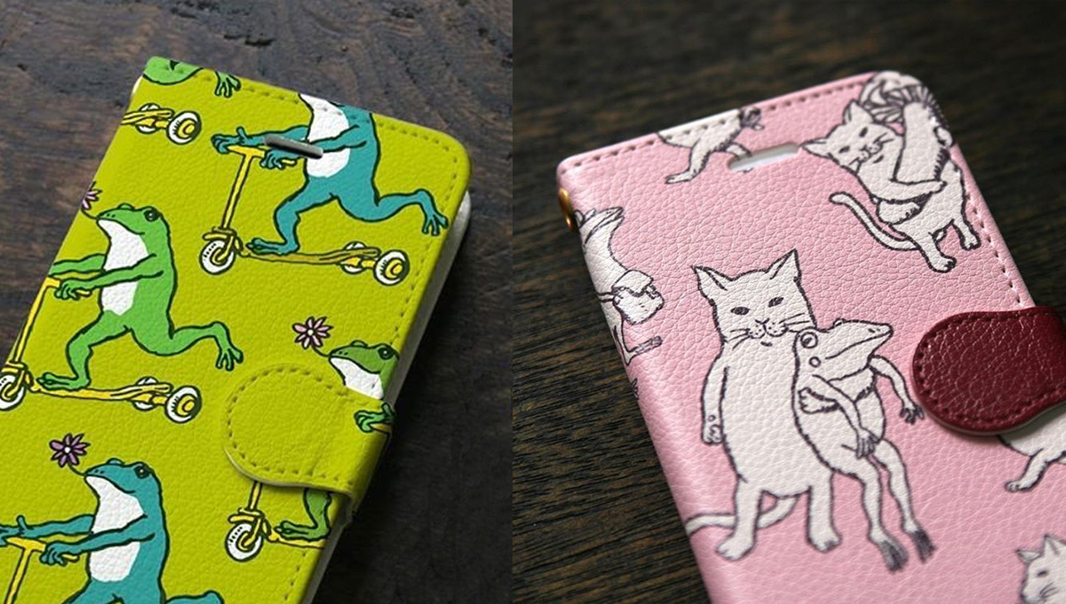 獨一無二的印刷手機殼！日本插畫風「河童堂」周邊特輯 手機殼、周邊、河童堂、日本、插畫、三毛貓