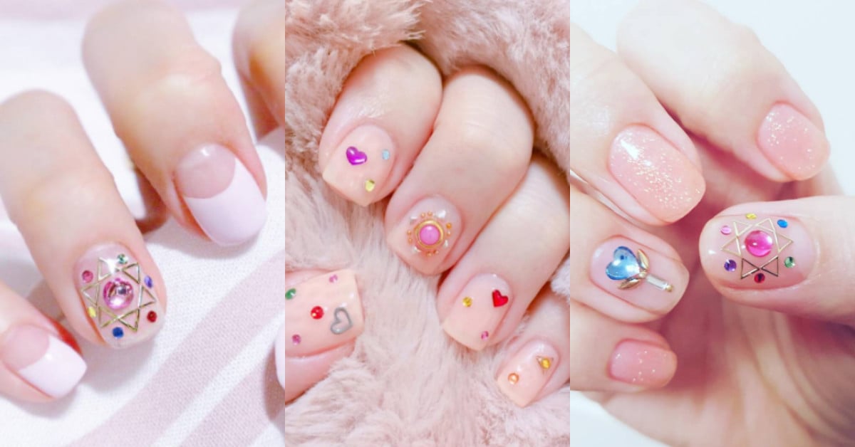 「我要代替月亮懲罰你！」歐膩也抵擋不了的美少女戰士指彩華麗大變身 美少女戰士、Sailormoon、光療指甲、指彩造型、童年