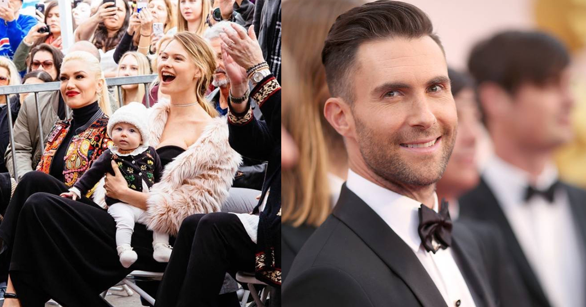 比爸爸還吸睛！亞當李維女兒「小玫瑰」初亮相就會找鏡頭！ 亞當李維、Adam Levine、Dusty Rose Levine、Behati Prinsloo、小玫瑰