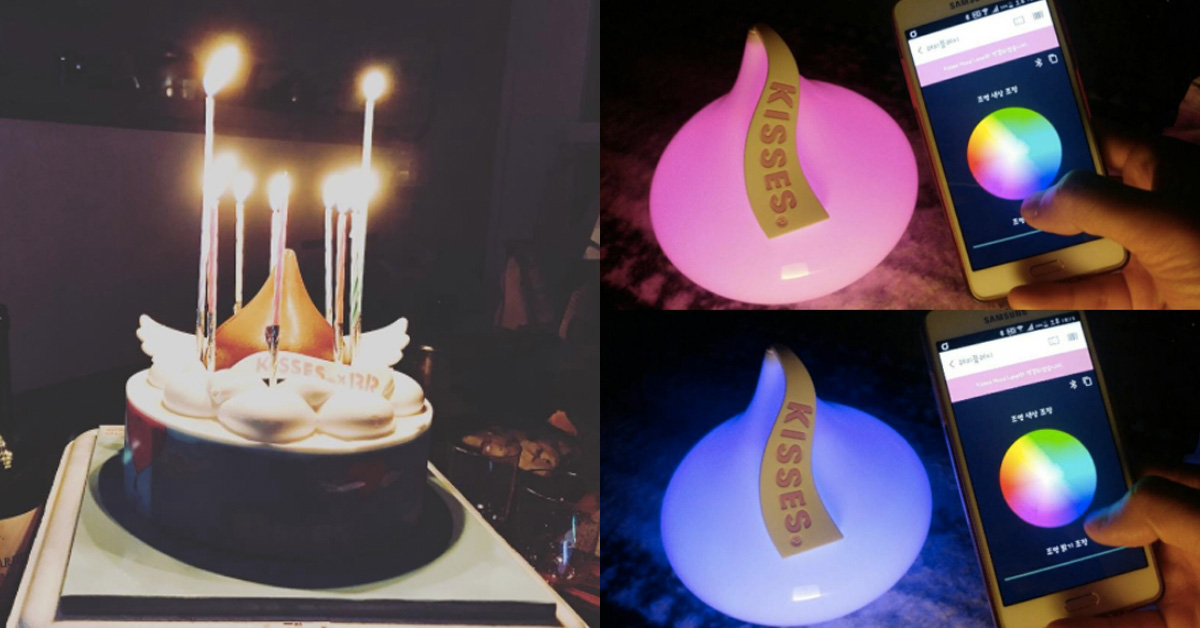 這次可以變幻出七彩顏色喔！擄獲少女心的BR×HERSHEY’S巧克力小夜燈 BR、Baskin Robbins、31冰淇淋、 HERSHEY’S kisses、小夜燈