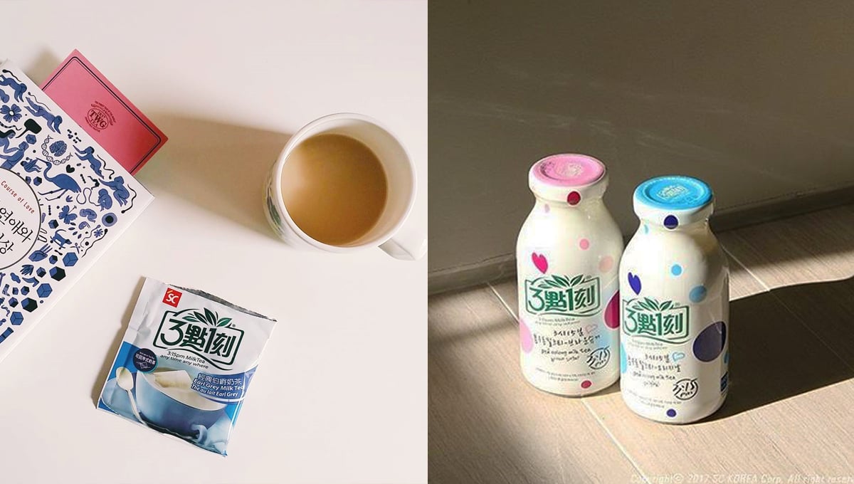 除了「化妝品奶茶」還愛它！韓國7-11推出全新「三點一刻」玻璃瓶裝飲料　 7-11、三點一刻、奶茶、化妝品奶茶、韓國