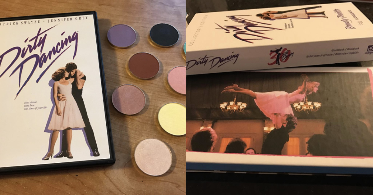 浪漫到眼睛也懷孕惹！《熱舞17》彩妝盤影迷們熱烈呼喚中 熱舞17、Dirty Dancing、80年代、眼影盤、經典電影