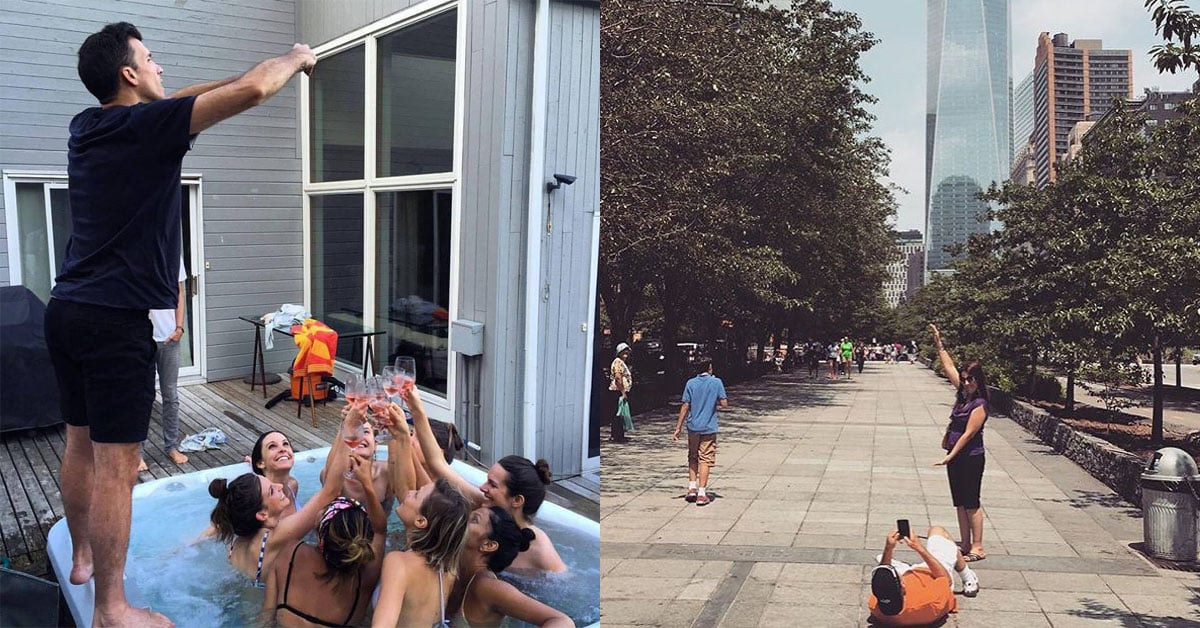 男友=最佳自拍神器！超寫實的IG帳號完美紀錄美照後的無奈男友 IG、拍照、男友、自拍棒、Boyfriends of Instagram