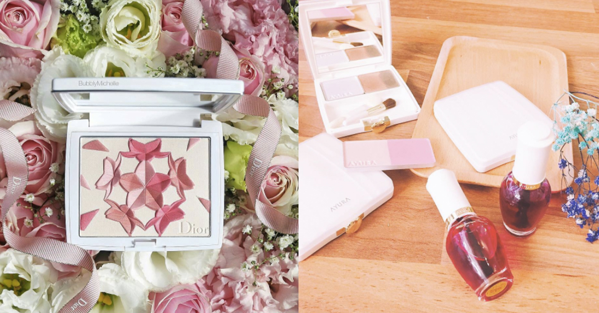 妞新品：超甜蜜戀愛氛圍熱烈綻放中！6款純愛系櫻花美妝 櫻花、櫻花美妝、戀愛、彩妝、保養、粉嫩色彩、春妝、療癒、美肌、寵愛、保濕、唇膏、光澤、 Dior、shu uemura、AYURA、瑪宣妮、DHC、SHISEIDO