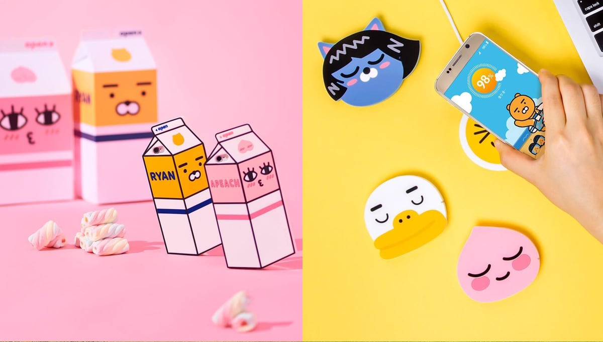 不讓熊大兔兔獨佔鋒頭！韓國超紅的Kakao friends手機周邊特輯 Kakao friends、Kakao talk、熊大、LINE、Ryan、手機、周邊