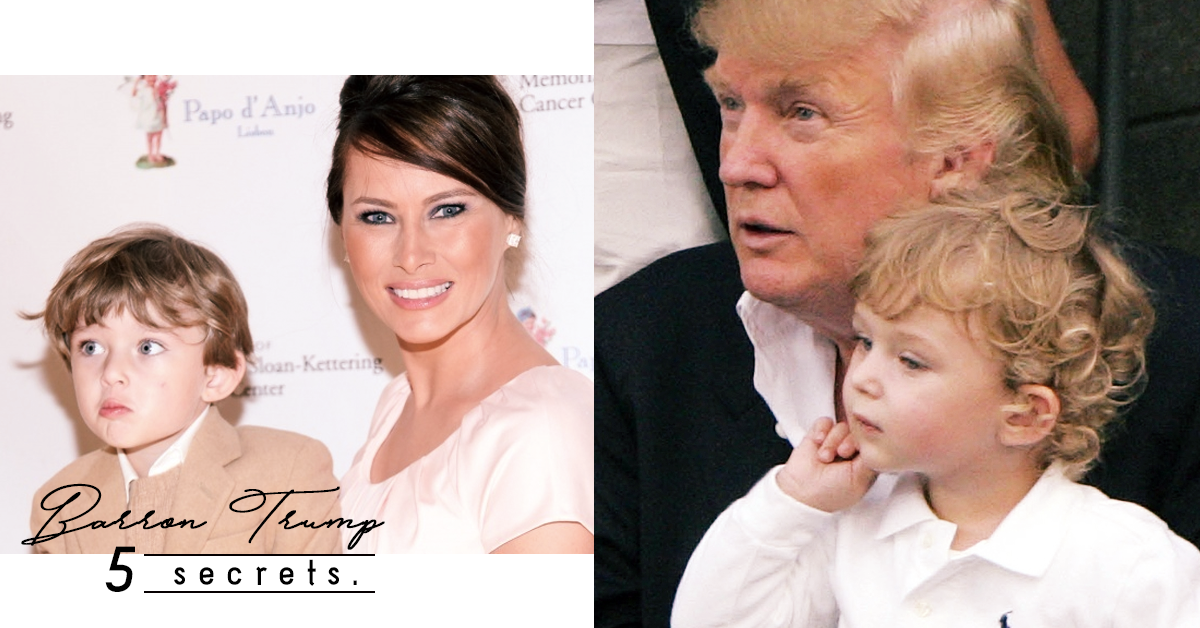 都用魚子醬敷臉嗎？帶你認識川普帥兒子Barron Trump的5個小秘密 拜倫川普、Barron Trump、第一夫人、梅蘭妮亞、first boy