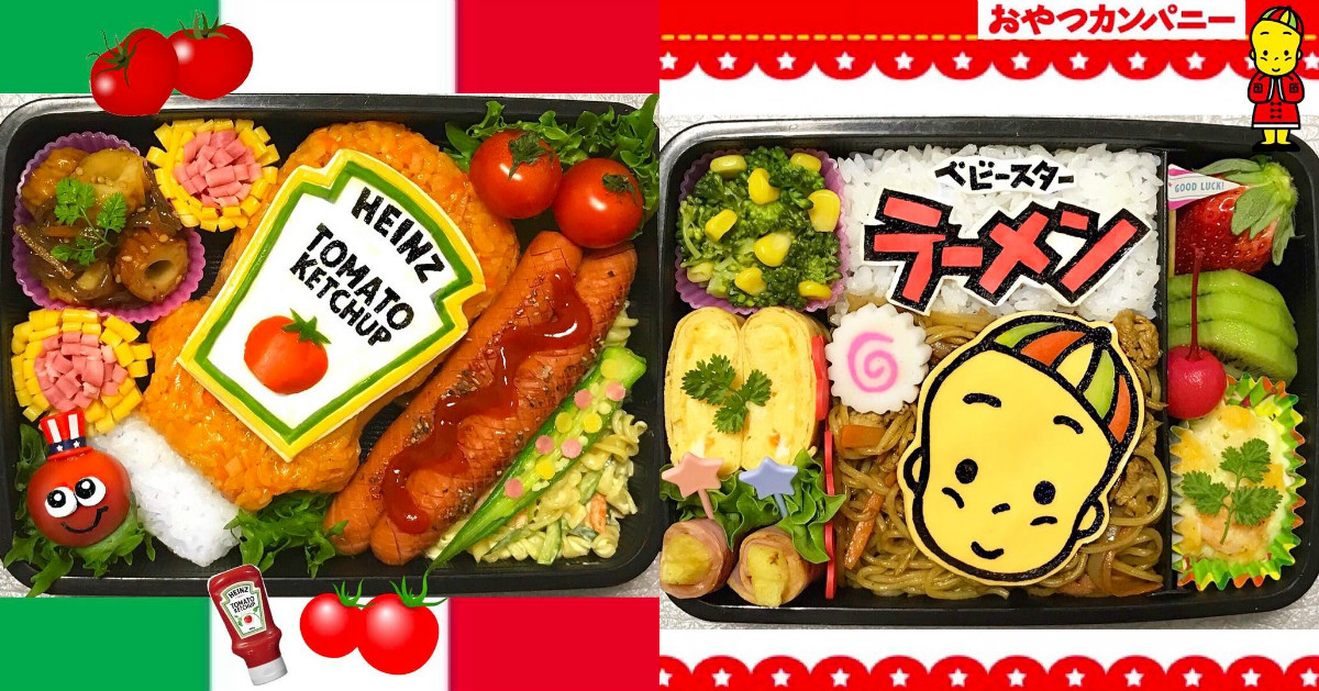 不只是主題人物連背景都要match！辣妹媽咪的神級愛妻便當特輯 yuko.makotsu、木下祐子、愛妻便當、卡通便當、キャラ飯