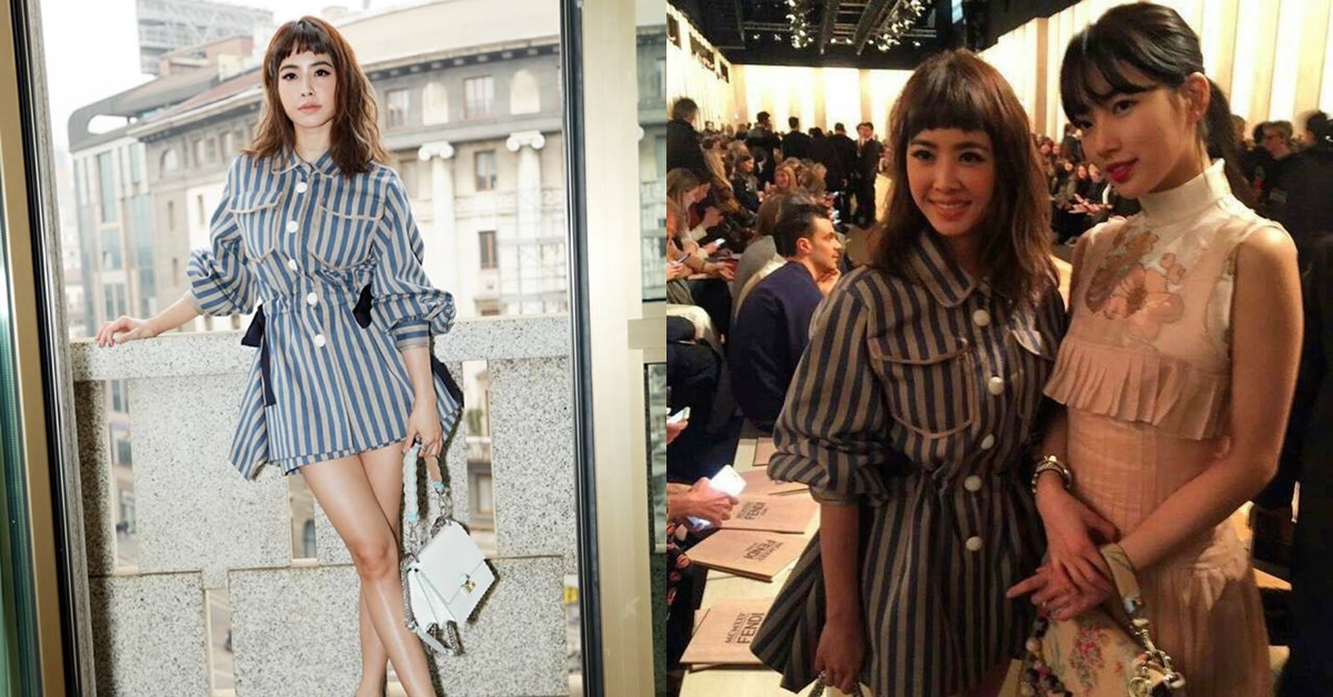 國際蔡踏遍時尚盛世！Jolin在米蘭露辣腿與國民初戀秀智一起殺光底片 蔡依林、Jolin、國際蔡、美國vogue、時尚