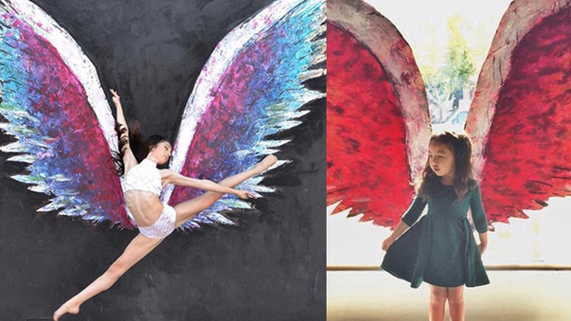 你也想一起展翅飛翔嗎？紅遍LA的「天使翅膀」亞洲第一站降臨台灣啦！ 天使翅膀、美國、街頭藝術、Colette Miller、插畫