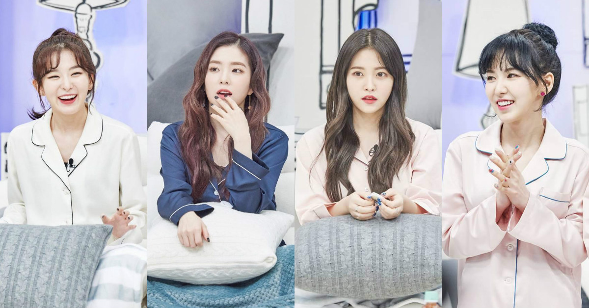 綜藝新概念「睡衣派對」！Red Velvet穿睡衣打歌也超有氣勢啊～ red velvet、瑟琪、Irene、Wendy、Yeri