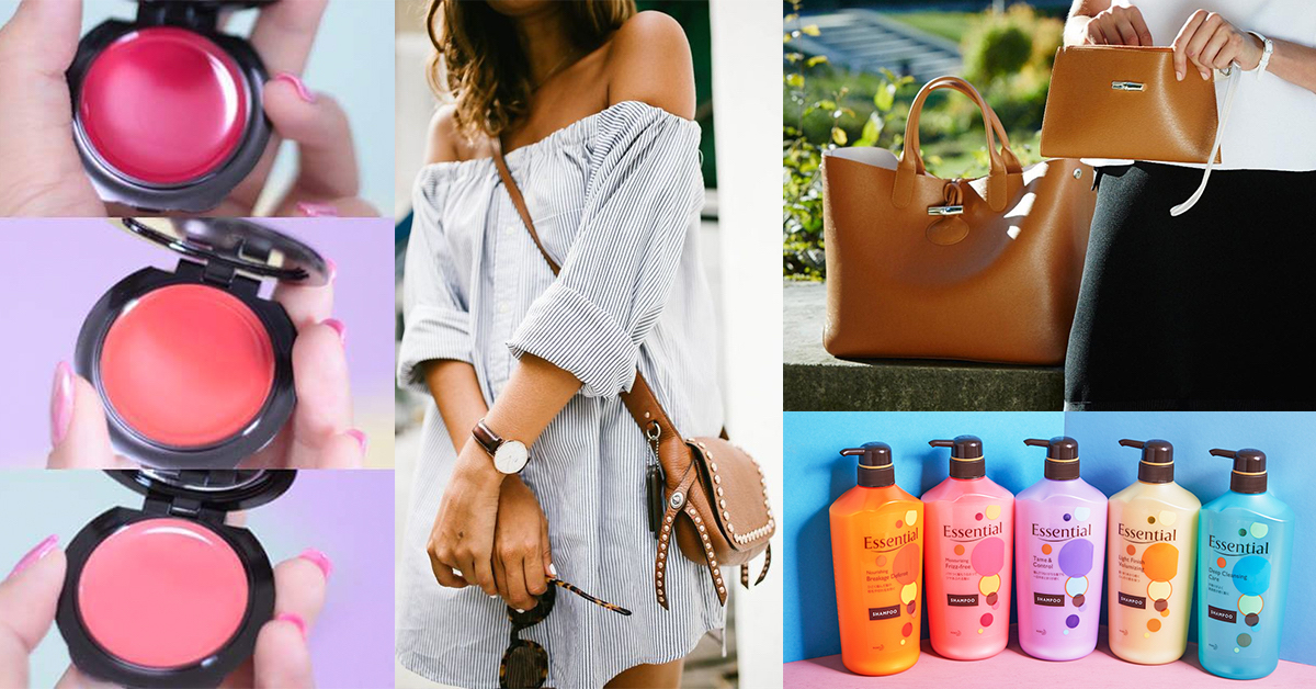 懶女孩快速出門大挑戰！5種高cp單品讓你每天多睡10分鐘 髮品、唇頰彩、防曬潤色隔離、onepiece、子母包