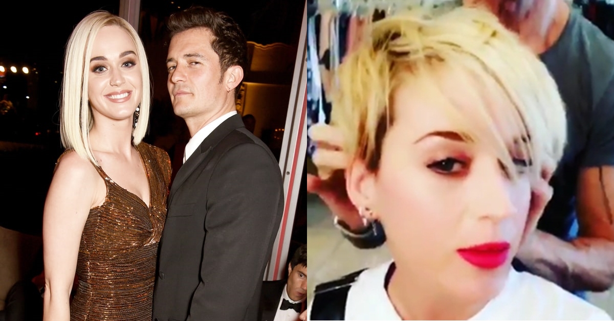 和奧蘭多布魯分手後剪極短髮！凱蒂佩芮的大膽變髮史全紀錄 奧蘭多布魯、凱蒂佩芮、情侶、分手、變髮