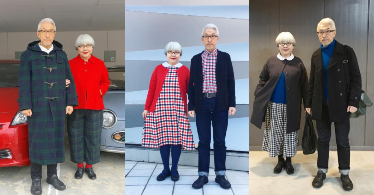 「執子之手，與子偕老」到白頭也要穿情侶裝的日本時尚夫婦 時尚、時髦、夫妻、夫婦、浪漫