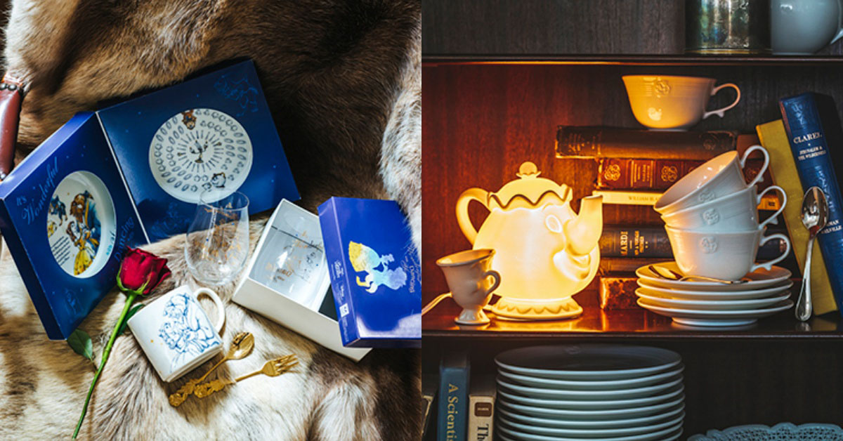 茶壺太太竟然變成了小桌燈！《美女與野獸》×日本Afternoon tea聯名商品夢幻度爆表 迪士尼、Afternoon Tea、Living、美女與野獸、茶壺太太